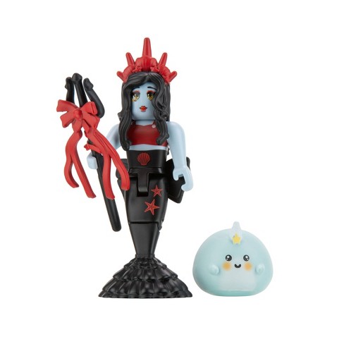 Roblox Celebrity Collection Star Sorority Dark Mermaid Figure Pack Includes Exclusive Virtual Item Target - roblox silver star