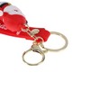 Unique Bargains Christmas Keychain with Double Ring and Lobster Clasp Alloy 2.76" - 3 of 4