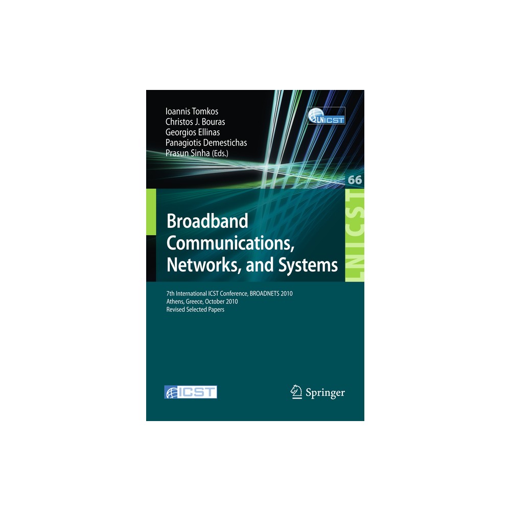 ISBN 9783642303753 product image for Broadband Communications, Networks and Systems - (Lecture Notes of the Institute | upcitemdb.com