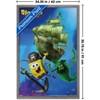 Trends International Nickelodeon The SpongeBob Movie: Search for SquarePants (2025) - Flying Dutchman Chasing Framed Wall Poster Prints - 3 of 4