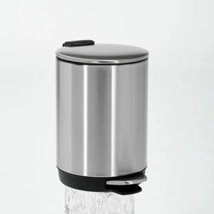 Stainless Steel Kitchen Trash Can - 1 of 4