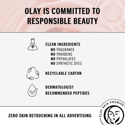 Olay Niacinamide + Peptide 24 Anti-Wrinkle Face Serum - Fragrance Free - 1.3 fl oz_3