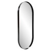 Howard Elliott Steele Stainless Steel Framed Mirror - 3 of 4