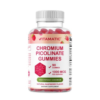 Vitamatic Chromium Picolinate 1000 mcg - 90 Gummies