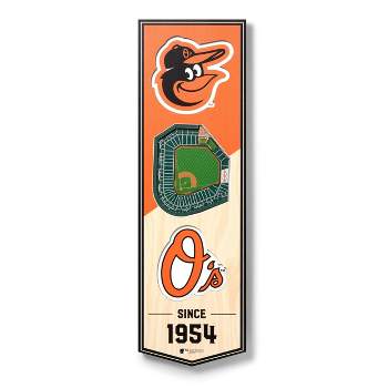 MLB Baltimore Orioles 6"x19" Stadium Banner
