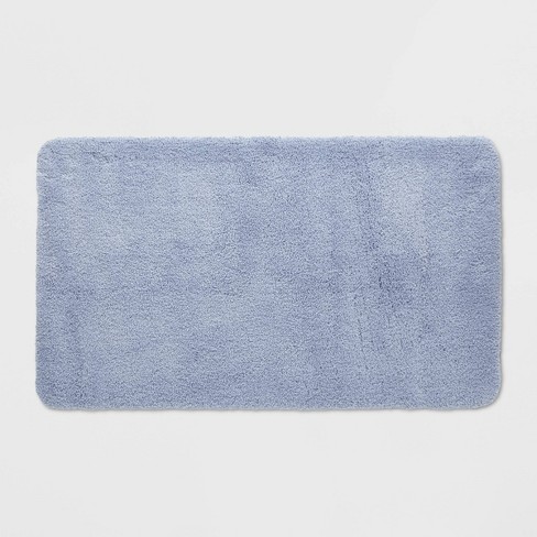 20 X34 Performance Nylon Bath Rug Water Blue Threshold Target