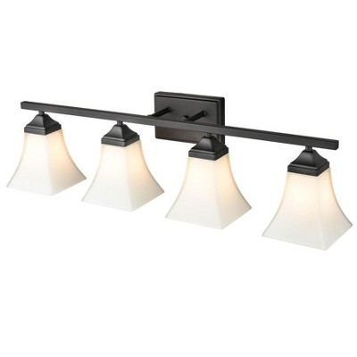 Millennium Lighting 4 - Light Vanity in  Matte Black