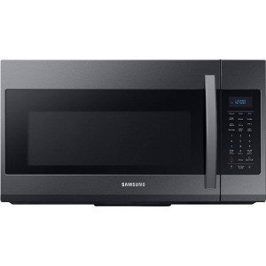 Samsung ME19R7041FG 1.9 Cu. Ft. Black Stainless Over the Range Microwave - 1 of 4
