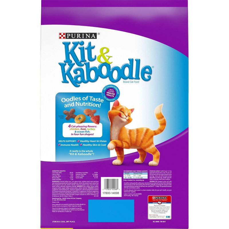 Kit & Kaboodle Original Adult Complete & Balanced with Chicken Flavor Dry Cat Food, 3 of 8