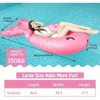 Mermaid Inflatable Pool Float Chair，Floating Pool Seat Lounge Floats Lake Floats for Swimming Pool Water Floaty for Adults Summer Beach Party Blue - 3 of 4