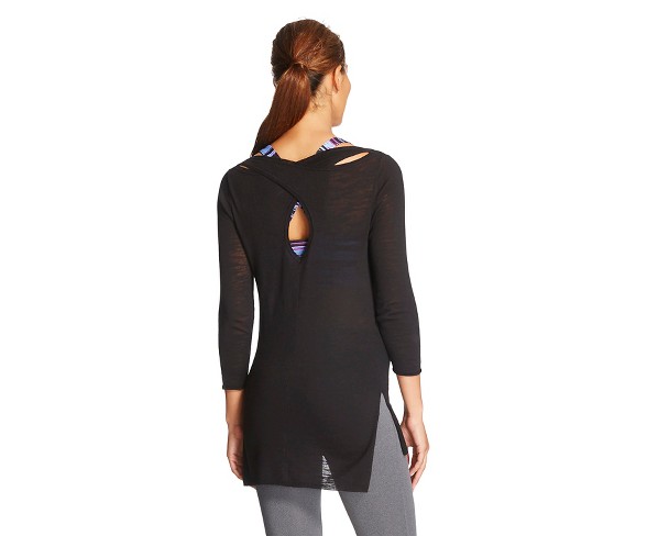 Women's Lynn Slub Cotton Sweater Black XS - Tulah by Soybu