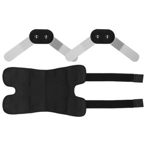 iMountek"Adjustable Open Patella Knee Brace for Pain Relief, Support & Recovery - Ideal for Running & Climbing"Black - 1 of 4