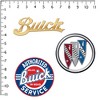 Buick Emblem Large Deluxe Stickers Variety Pack of 9 - 2 of 4