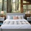 Infurnic Beds, Full Bed Frame with Headboard, No Box Spring Needed for Bedroom, Gray, 80"*50"*40" - 3 of 4