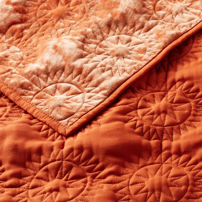 Sun Stitched Vintage Velvet Quilt - Opalhouse™ designed with Jungalow™, 4 of 11