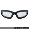 2 Pairs of Birdz Eyewear Oriole Bifocal Safety Motorcycle Sunglasses with Clear, Smoke Lenses - 2 of 4