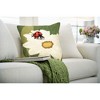 Liora Manne Frontporch Garden Indoor/Outdoor Pillow.. - 3 of 4