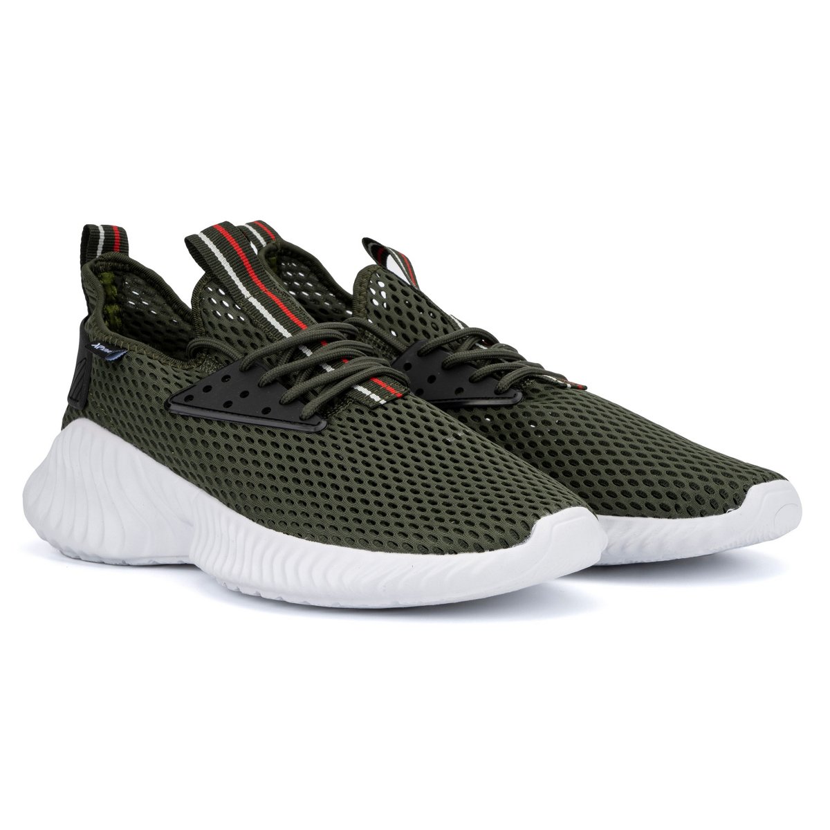 Мужские Xray Footwear Men's Zephyr Low Top Sneaker - 10, GREEN — фото 8