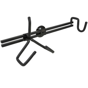 Monoprice Electric Guitar Wall Mount, Black, Horizontal Hanger / Holder, 23in Bracket Length, Store or Display For All Standard Sized Electric Guitars - 1 of 2