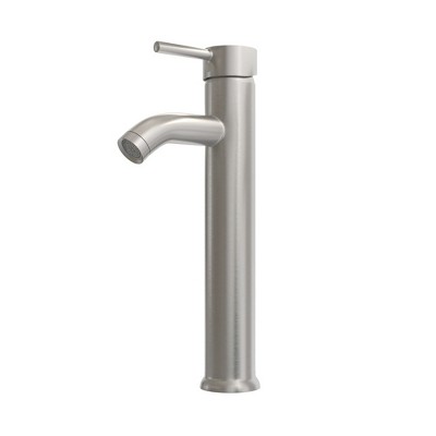 BWE Single Hole Single Handle Bathroom Vessel Sink Faucet With Drain Assembly
