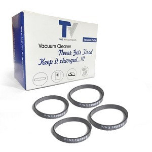 Topvacuumparts 4 Replacement Belts for Bissell Fit to 1699-1, 89104, 8910, 89101, 89102, 8910W, 89108, 8806M, 8806D, 1799, 1846# Part 2150628 - 1 of 3