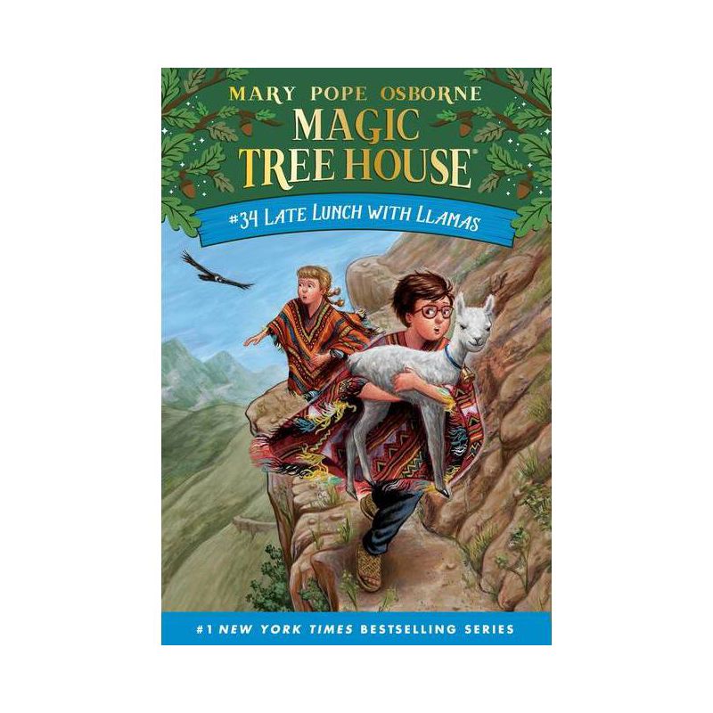 Late Lunch with Llamas - (Magic Tree House (R)) by Mary Pope Osborne, 1 of 2