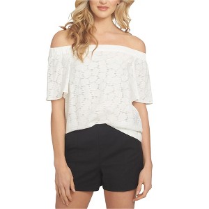 1.STATE Womens Flounce Knit Blouse - 1 of 1