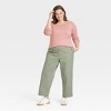 Women's Slim Fit Long Sleeve Ribbed T-Shirt - A New Day™ - 3 of 3