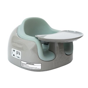 Bumbo Toddler Multi Seat 3-in-1 Booster High Chair and Tray, Breige & Agave, 2 Pack - 1 of 4