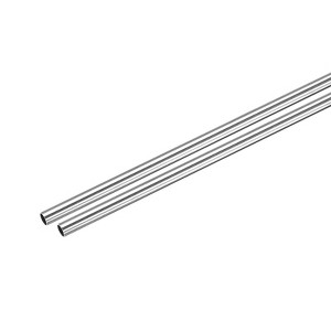 Unique Bargains 304 Stainless Steel Corrosion Resistant Round Industry Tube 2 Pcs - 1 of 4