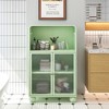 45.28" H Storage Cabinet, Freestanding Display Storage Cabinet for Bathroom, Living Room, Kitchen, Home Office - 2 of 4