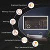 Dovelina Rectangular Frameless Bathroom Vanity Mirror With LED Lights ,Magnifying Function and Anti-Fog Large Wall Mirror - 47"x26" - 2 of 4