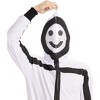 Mens Funny Halloween Stick Figure Costume - Hilarious Stickman Halloween Costume - 4 of 4