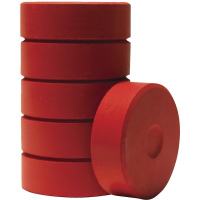 Jack Richeson Giant Tempera Cakes, Crimson, pk of 6