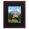 Trademark Fine Art -Manor Shadian 'Autumn Amber California North' Matted Framed Art - 2 of 4