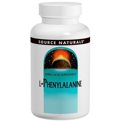 L-Phenylalanine 500mg by Source Naturals, Inc.  -  50 Tablet