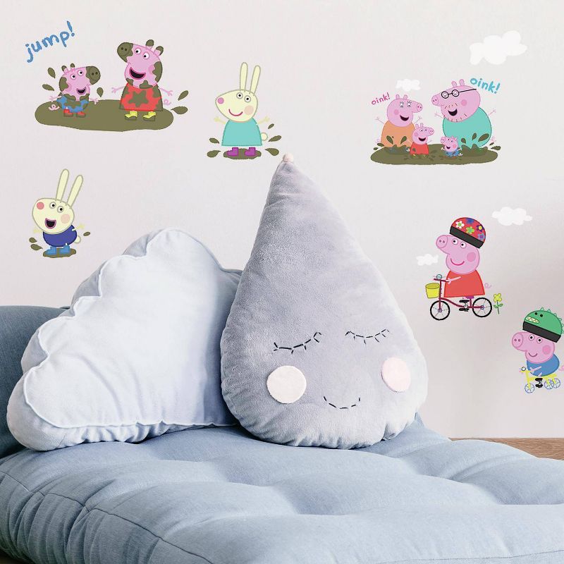 RoomMates Peppa Pig Peel and Stick Kids&#39; Wall Decals 4 Sheets, 4 of 6