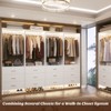 Aheaplus 24'' Freestanding Closet Organizer System with Hanging Rods and Drawers - 3 of 4