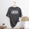 Simply Sage Market Women's Amour Distressed Checkered  Short Sleeve Garment Dyed Tee - 3 of 3