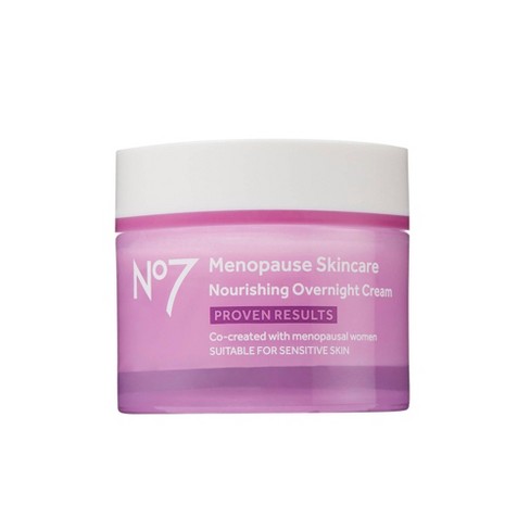 No7 Menopause Skincare Nourishing Overnight Cream - 1.69 Fl Oz : Target