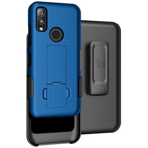 Nakedcellphone Case with Stand and Belt Clip Holster for Kyocera DuraSport 5G Phone - 1 of 4