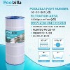 Poolzilla Replacement Pool Filter for PA120, CX1200RE, C1200, C-8412, FC-1293, Waterway Clearwater II, Pro Clean 125, 817-0125N, Aladdin 22002 - 2 of 4