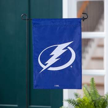 Evergreen NHL Tampa Bay Lightning Garden Applique Flag 12.5 x 18 Inches Indoor Outdoor Decor