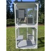 Gulches Outdoor indoor cat pet climbing rack play cage lovely big space - 2 of 4