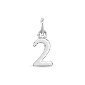 Girls' Number Sterling Silver Charms - In Season Jewelry - 1 of 3