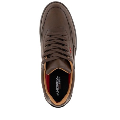 Andrea Men's Sneakers 94516-3874387 Dark Brown 11 — фото 4
