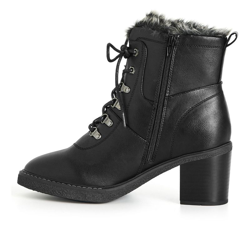 Women's WIDE FIT Sarah Ankle Boot - black | CLOUDWALKERS, 4 of 7