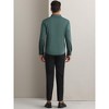 INSPIRE CHIC Men's Long Sleeve Button Down Solid Color Business Dress Shirt - 3 of 4