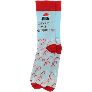 Pavilion Gift Company - Really Tried - Unisex Crew Socks Size: M/L - Socks - 1 of 4