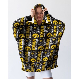 NFL Iowa Hawkeyes Adult Wearable Blanket - 1 of 2